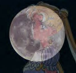 Serenity in the moon